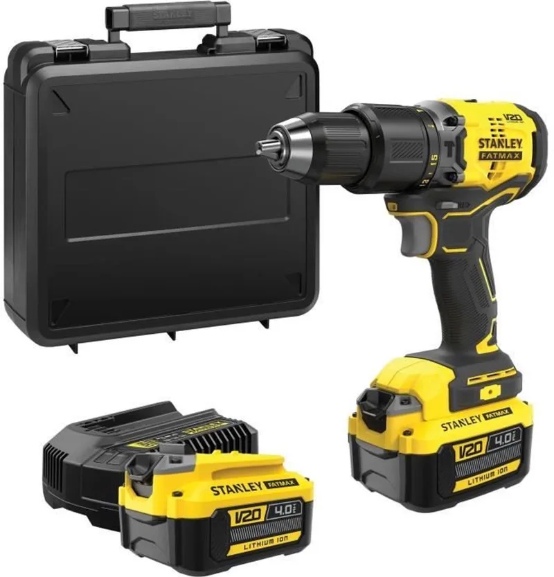 V20 - Accuboormachine - 18V - 60Nm - Borstelloze Motor de Stanley – image du produit