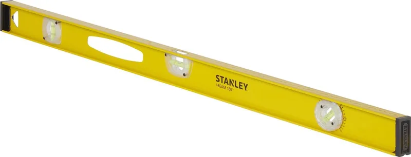 Waterpas I-Beam 1000mm 3L met 180° Libel van Stanley, Geel – productafbeelding
