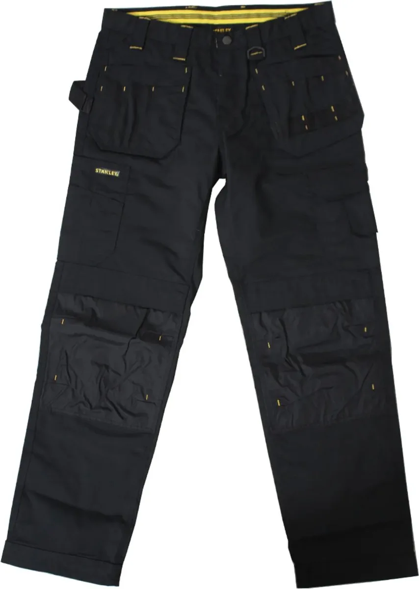 Werkbroek Stanley Mwwv09Waf M van Stanley, Zwart, XL – productafbeelding