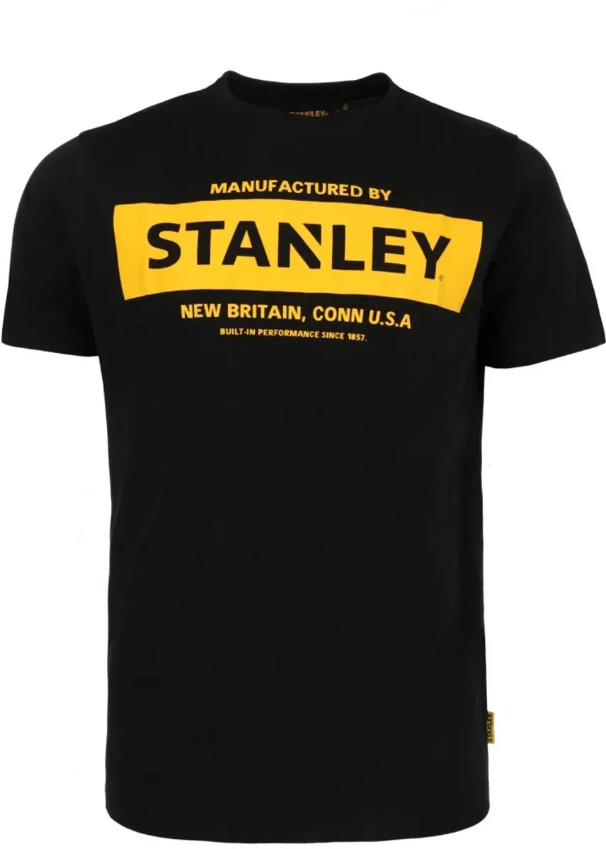 Werkshirt Stanley T-Shirt 3-Pack ( Mdpz11001Bra) M/50 von Stanley, Schwarz – Produktbild