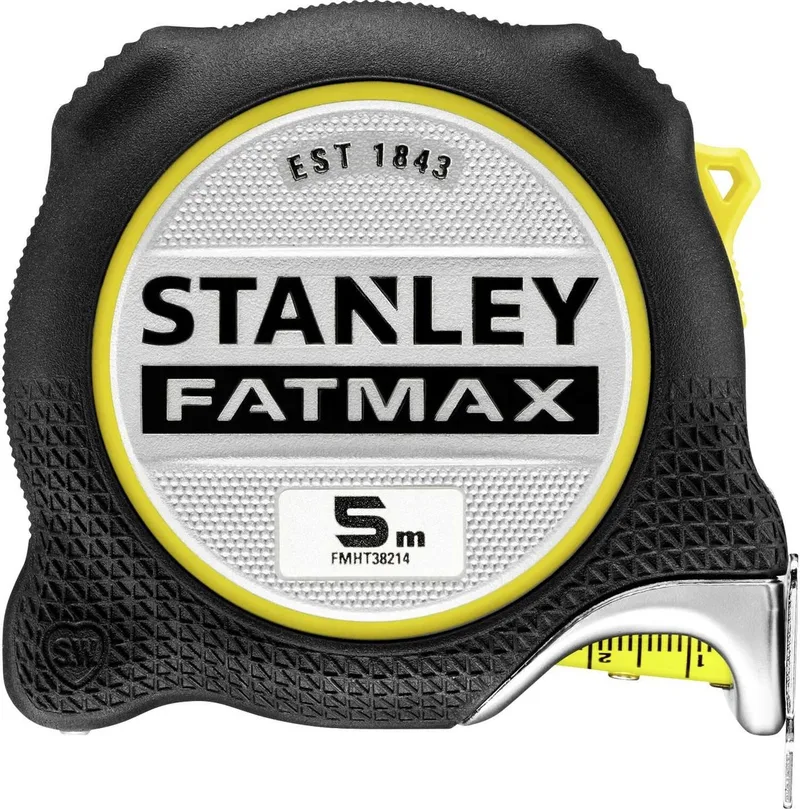 Xtreme - Rolmaat - 5m - Duurzaam - Precies van Stanley, Zwart, Geel – productafbeelding