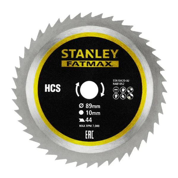 Zaagblad Multizaag 89X10 44T HCS STA10420-XJ by Stanley – product image 3 of 3