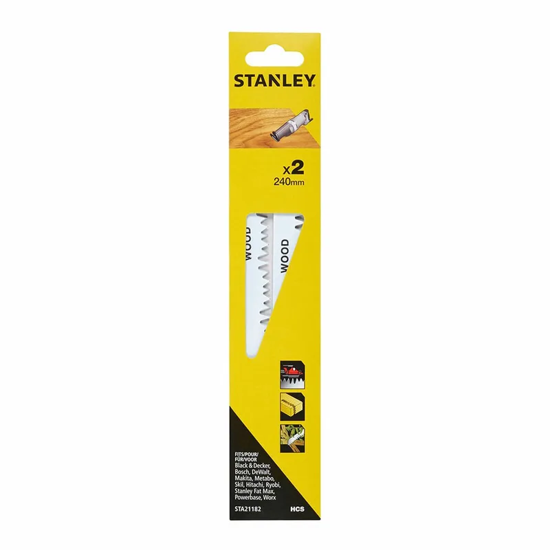 Zaagblad Stanley STA21182-XJ 24 cm 2 Stuks by Stanley – product image