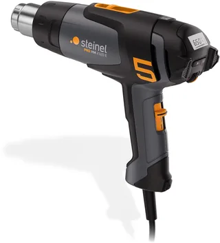 Heteluchtpistool HM 2320 E - 2300W - Verfbrander met display - Temperatuur instelbaar van 80-650°C - Luchtvolume instelbaar van 150-500l/min van Steinel – productafbeelding 1 van 6
