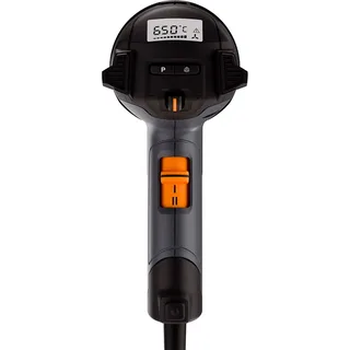 Heteluchtpistool HM 2320 E - 2300W - Verfbrander met display - Temperatuur instelbaar van 80-650°C - Luchtvolume instelbaar van 150-500l/min van Steinel – productafbeelding 3 van 6
