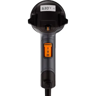 Heteluchtpistool HM2020E - 2200W - Verfafbrander - Temperatuur instelbaar van 80-630°C - Luchtvolume instelbaar van 150-500l/min - 2,2m kabel van Steinel – productafbeelding 3 van 6