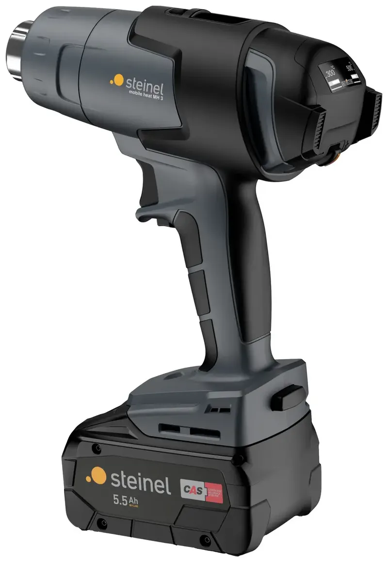 Steinel 068226 MH3 KF SC Heißluftgebläse inkl. Ladegerät, inkl. Akku 600 W von Steinel – Produktbild