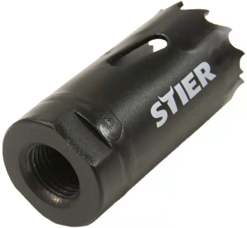 Bimetalen gatenzaag HSS-Co8 22 mm x 38 mm van Stier – productafbeelding