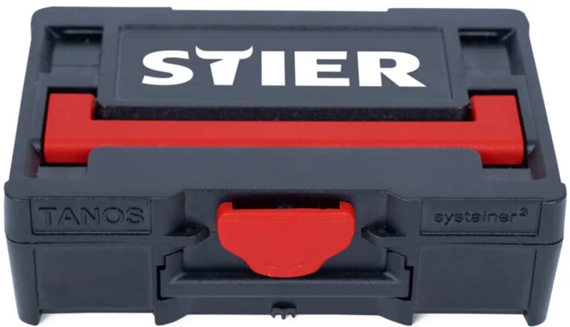 Micro-Systainer BLACK-Edition van Stier, Zwart – productafbeelding