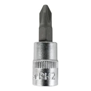 Phillips-Bit-Steckschlüsseleinsatz 1/4", PH 2 von Stier – Produktbild