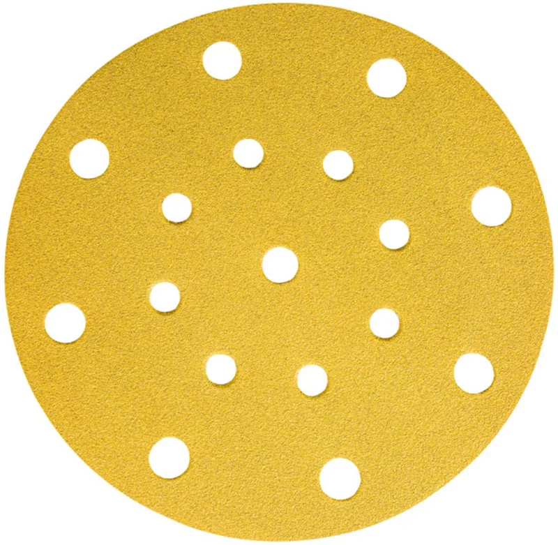 schuurschijven universeel D150 / P40 / 50 st. / 16 gaten de Stier – image du produit