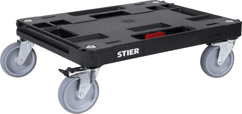 Systainer-rolplank RB BLACK-Edition von Stier, Schwarz – Produktbild