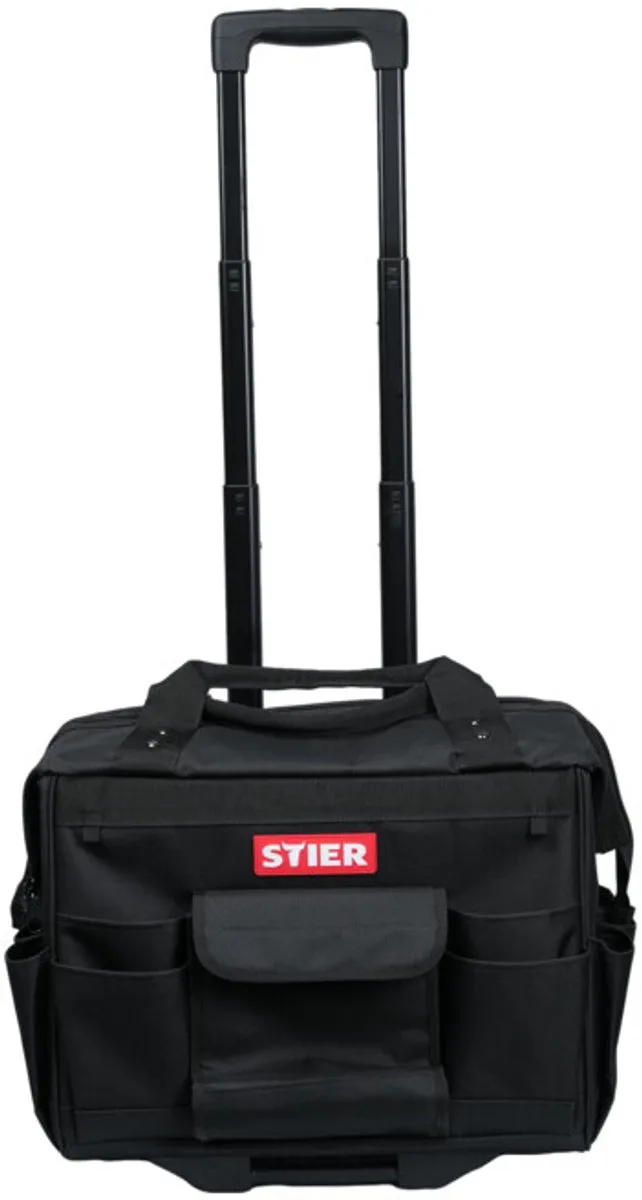 Werkzeugtrolley Premium+ 460 x 260 x 430 mm -Gereedschapskoffer von Stier, Schwarz – Produktbild