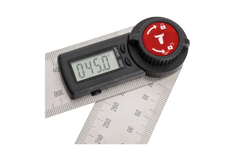 Winkelmesser STIER Digitaler Winkelmesser SDW-300 LCD-Display ±0,3° rostfreier Stah by Stier, Multicolour – product image 4 of 5