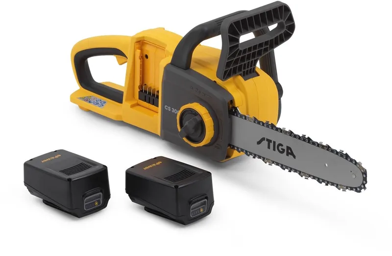 CS 300e Kit - Accu Kettingzaag - 30 cm - 2x 20V 4Ah Accu - Inclusief Lader de Stiga – image du produit