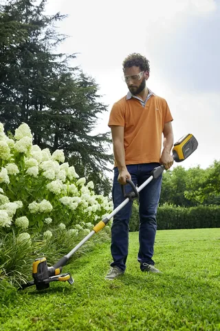 GT 500e Grastrimmer Accu In hoogte verstelbare greep, Zonder accu, Zonder lader 48 V 2 Ah Snijbreedte max.: 30 cm de Stiga – image du produit 2 sur 3