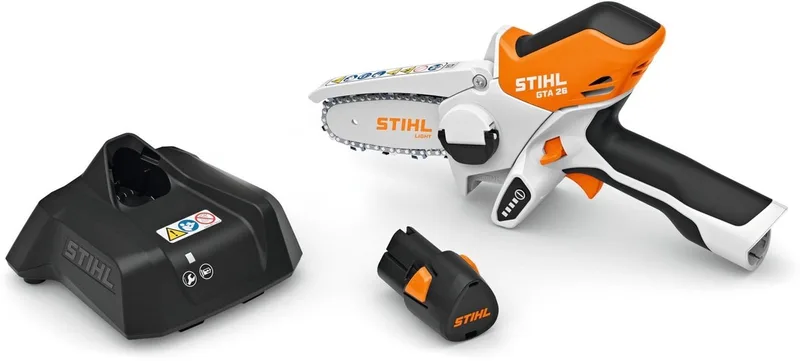 accu mini kettingzaag SET - Snoeischaar - Snoeizaag - hand kettingzaag - Professioneel- Hovenier- Tuinman von Stihl – Produktbild