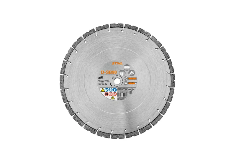 Trennscheibe D-SB90 Ø 350mm/14""|330.00|330.00|330.00|https://www.simon-profi-technik.de/media/catalog/product/1/3/135848_D-SB90-Evo0-EU_HQ_P_2025-05_0001_1.jpg||||Neu|EUR|0.00|2 - 8 Werktage|Die STIHL Diamant-Trennscheibe D-SB90 mit einem Durchmesser von 350 mm ist ein leistungsstarkes Werkze by Stihl – product image 1 of 2