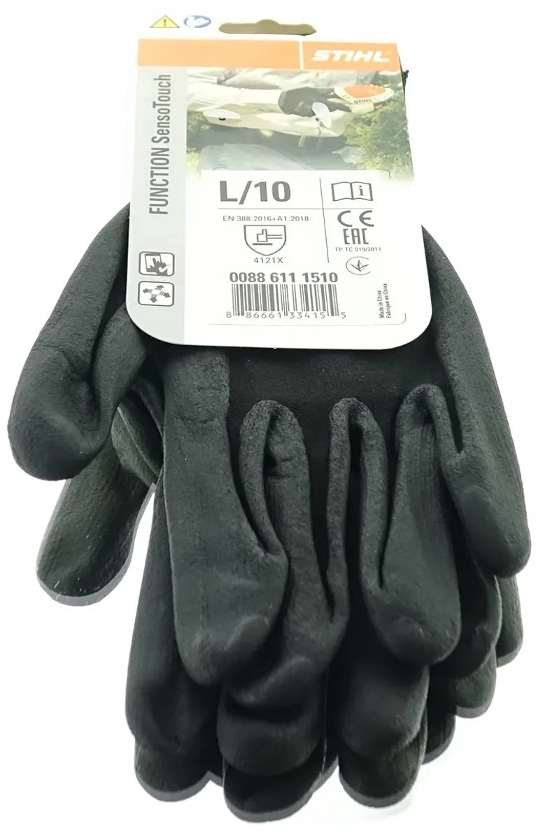Werkhandschoenen Function Sensotouch från Stihl, Svart, L/10 – produktbild