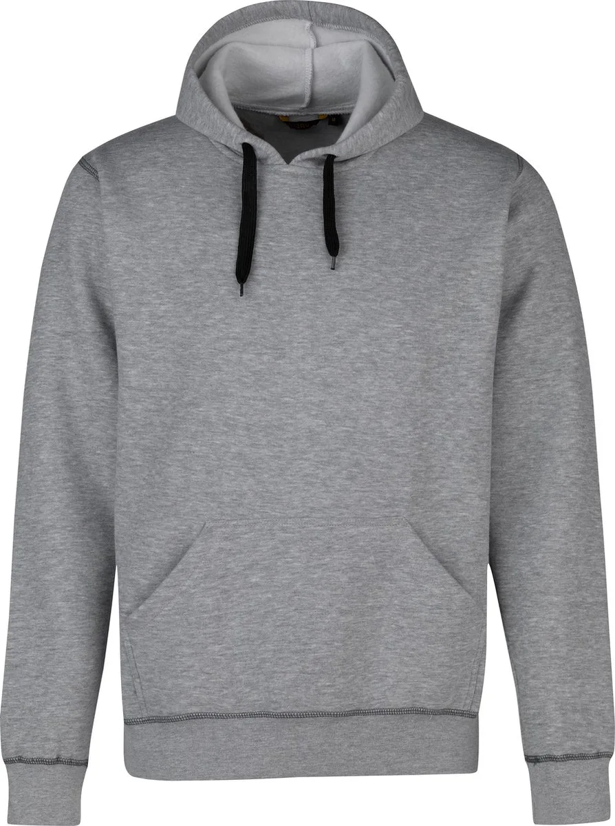Hooded Sweater Heren Grijs - (48) - Hedmark fra Størvik, Grå, S – produktbillede