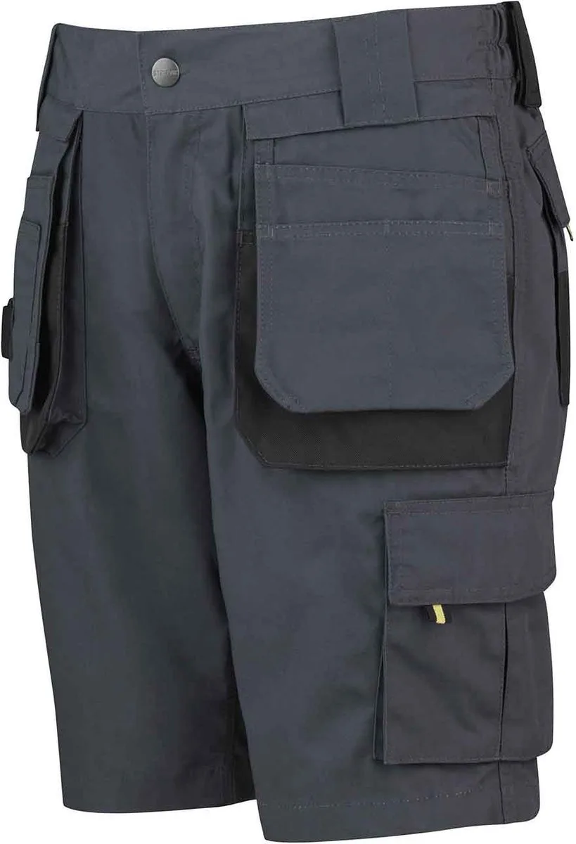 Korte werkbroek Heren Grijs - (46) - Job de Størvik, Anthracite, XS – image du produit