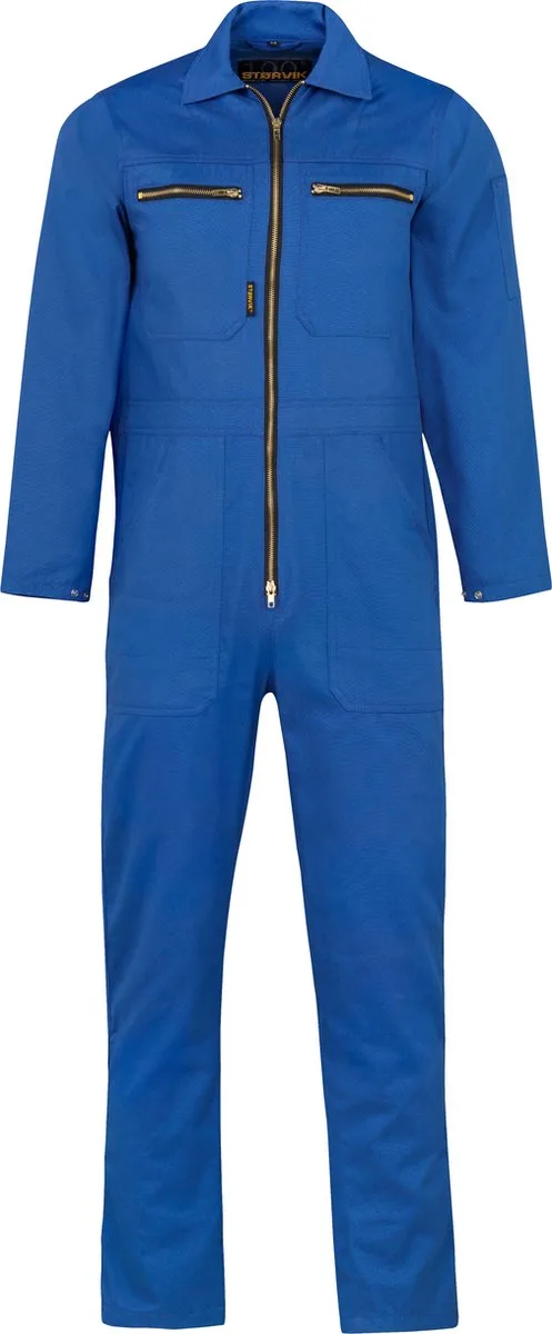 Rally Overall 100% Katoen Unisex Blauw - NIGEL de Størvik, Bleu, 46 – image du produit