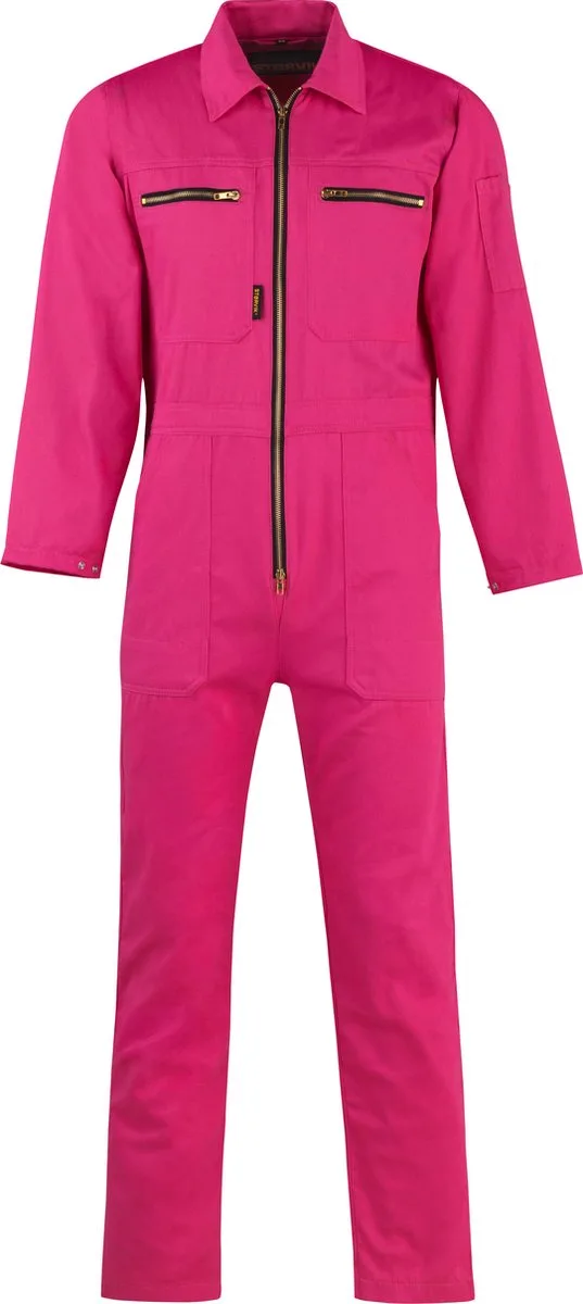 Rally Overall 100% Katoen Unisex Roze - NIGEL de Størvik, Rose, 58 – image du produit
