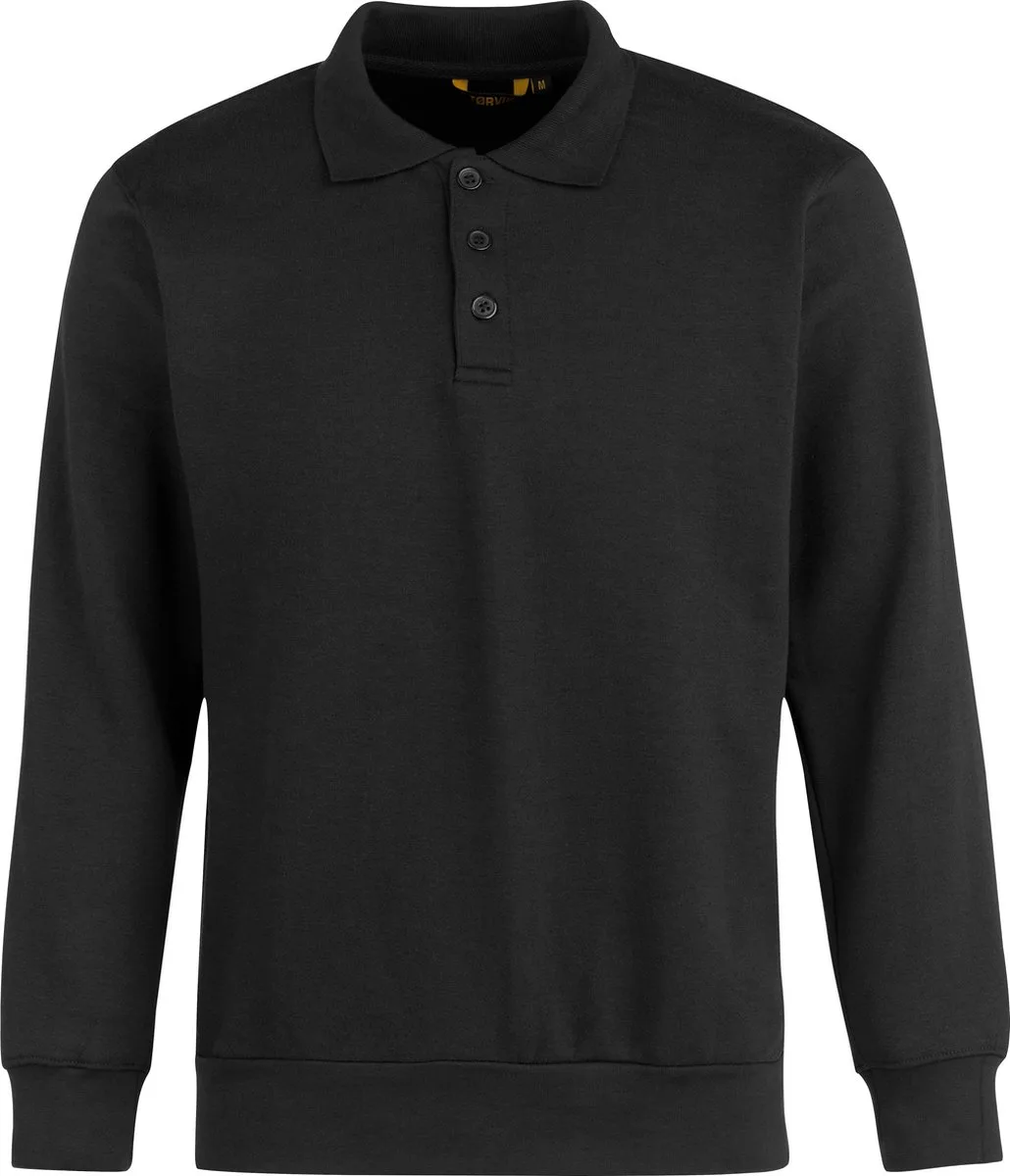 Sweater Ronde Hals Heren Zwart - (54) - Napoli van Størvik, Zwart, XL – productafbeelding