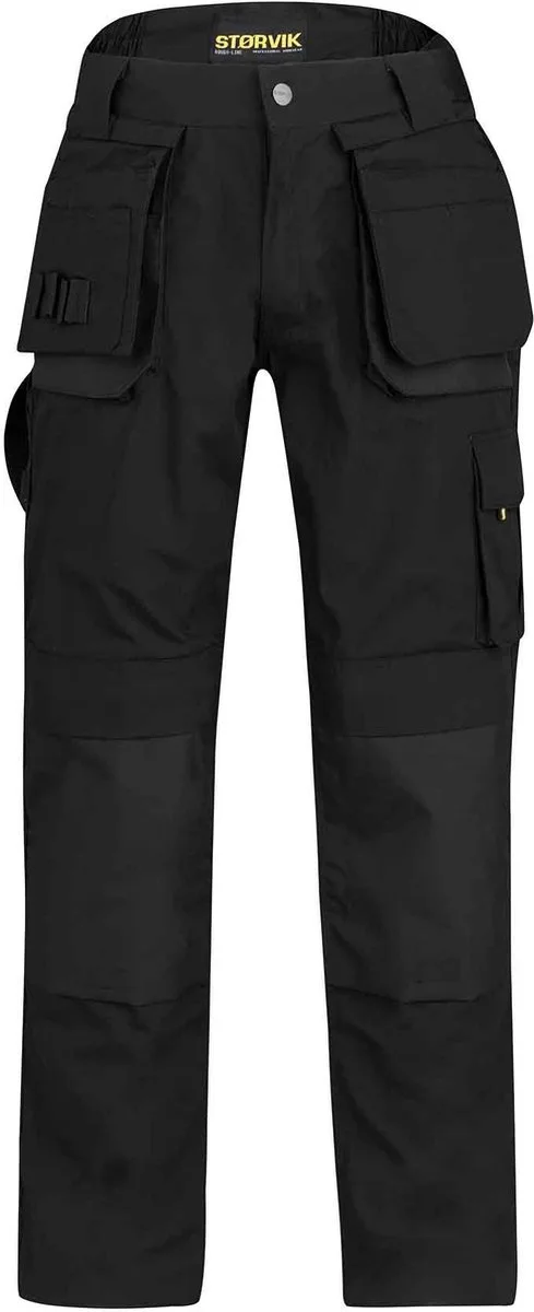 Werkbroek Heren Zwart - DAVID de Størvik, Noir, L – image du produit