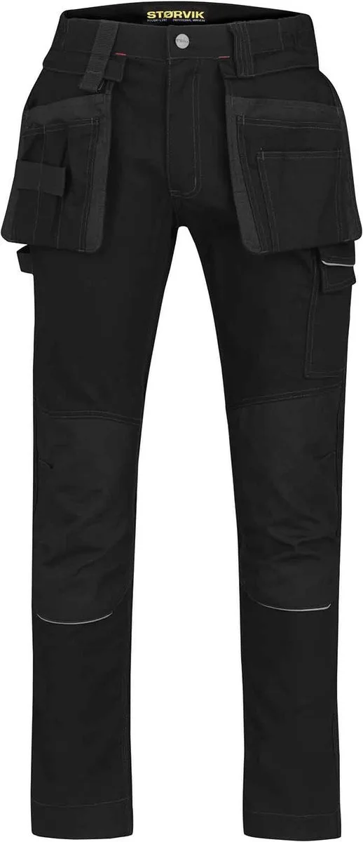 WERKBROEK zwart - Tim de Størvik, Noir, L – image du produit