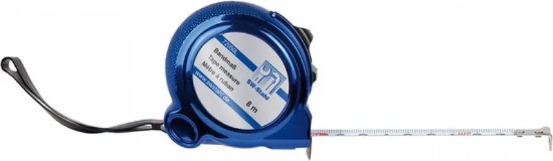 rolmaat 8 m lang, 25 mm breed met stop, 72050L by SW-Stahl, Blue – product image