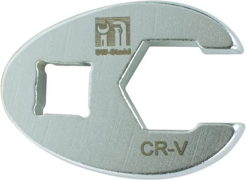 SW-Stahl 01480L-18 Ringsleutel 18 mm I kraaienpootsleutel 3/8 inch I remleidingsleutel I chroom-vanadiumstaal I kraaienpoot I kraaienpootsleutel I lijnsleutel de SW-Stahl, Argent – image du produit
