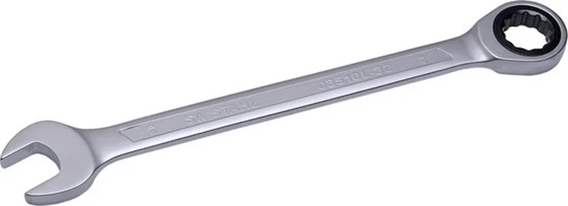 SW-Stahl 03510L-32 Ringratelsleutel 32 mm I fijnvertand met 72 tanden I steeksleutel met ringratel I ringratelsleutel I ringratelsleutel von SW-Stahl – Produktbild