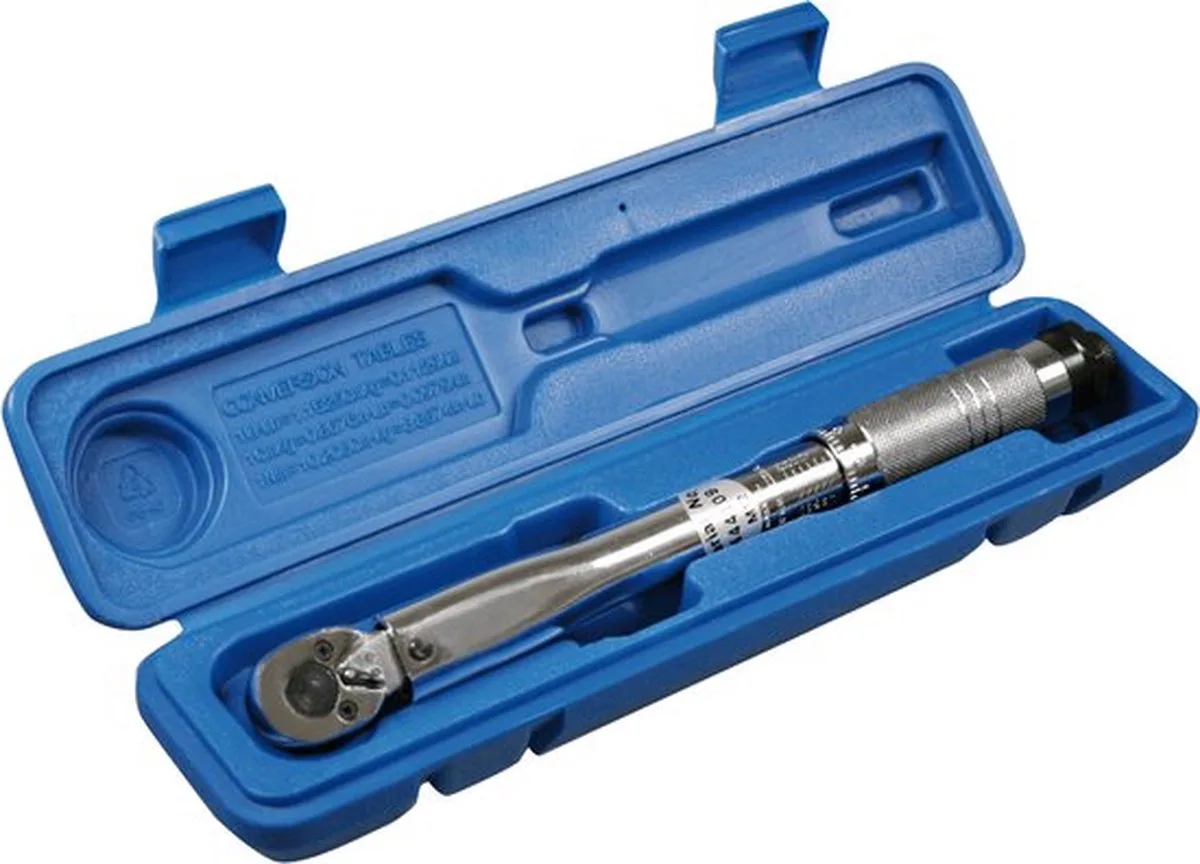 SW-Stahl 03920L momentsleutel 1/4 inch 5-25 Nm I rechtsdraaiend I 36 tanden I voor fiets I racefiets I fiets I e-bike I mountainbike en scooter van SW-Stahl, Zilver – productafbeelding