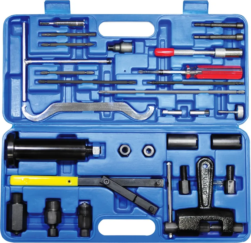 SW-Stahl 08500L motorfiets speciaal gereedschapset, 29-delig fra SW-Stahl – produktbillede