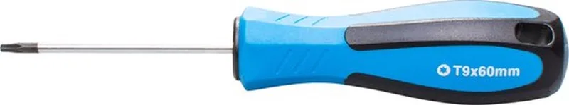 SW-Stahl 31709SB schroevendraaier met T-profiel I T9 x 60 mm I TX-schroevendraaier I T-schroevendraaiergereedschap de SW-Stahl, Argent – image du produit