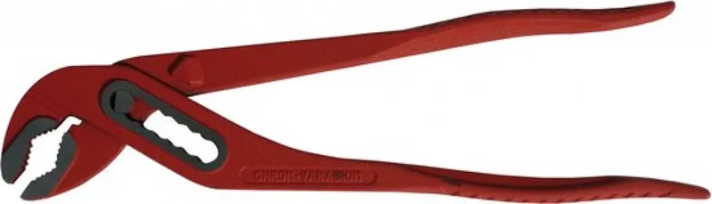 SW-Stahl 41924SB waterpomptang 240 mm I met rechte lijn en klembescherming I tang van chroom-vanadiumstaal I rode waterpomptang de SW-Stahl, Rouge – image du produit