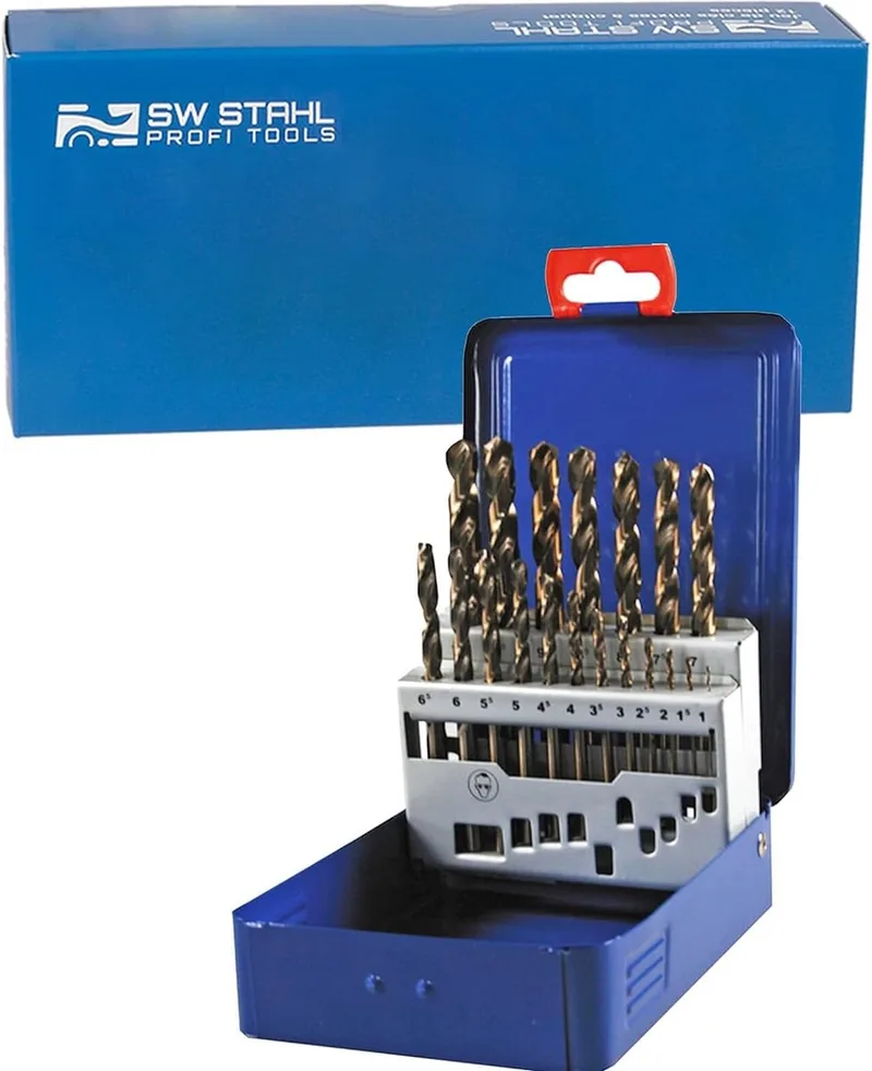 SW-Stahl 80625L COBALT borenset 25-delige set 1-13 mm fra SW-Stahl – produktbillede