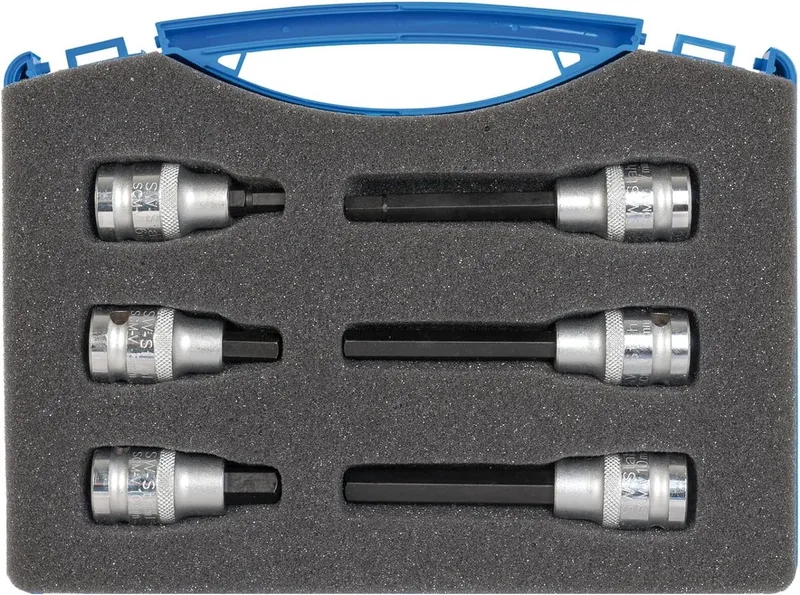 SW stalen binnenzeskant doppenset 1/2, S5117 by SW-Stahl – product image