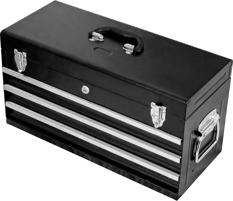 SW stalen gereedschapskoffer, 06815L de SW-Stahl, Noir – image du produit
