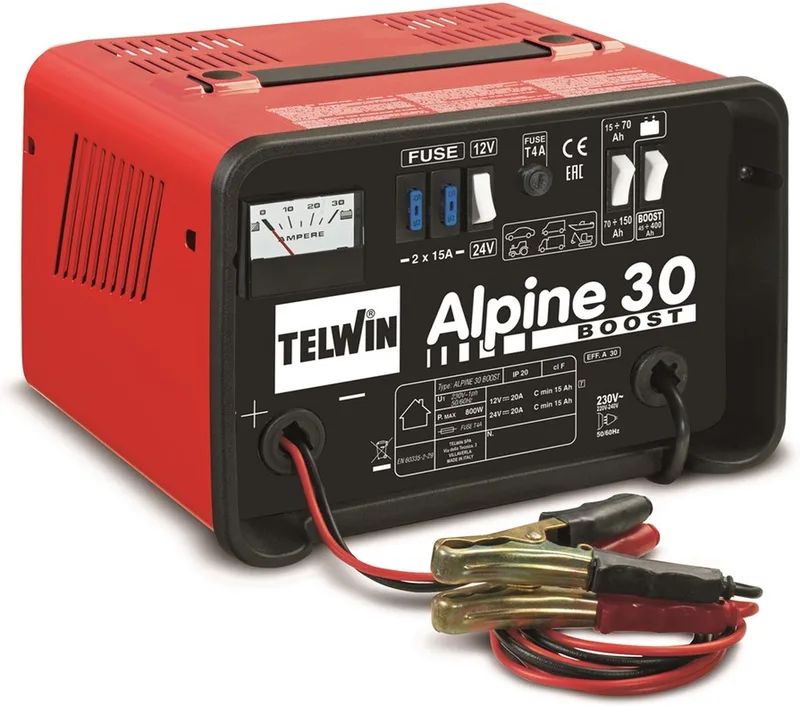 Acculader - ALPINE 30 BOOST 230V 12-24V by Telwin – product image