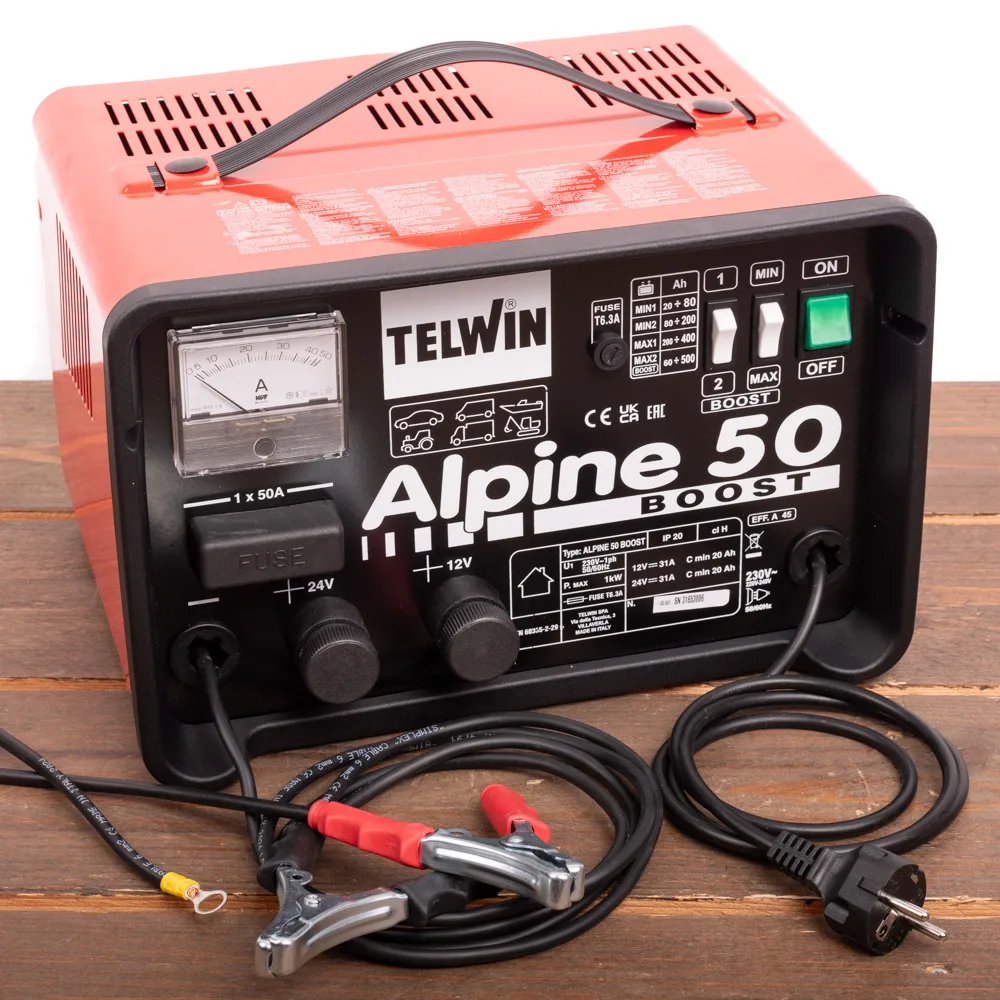 acculader Alpine 50 Boost von Telwin – Produktbild
