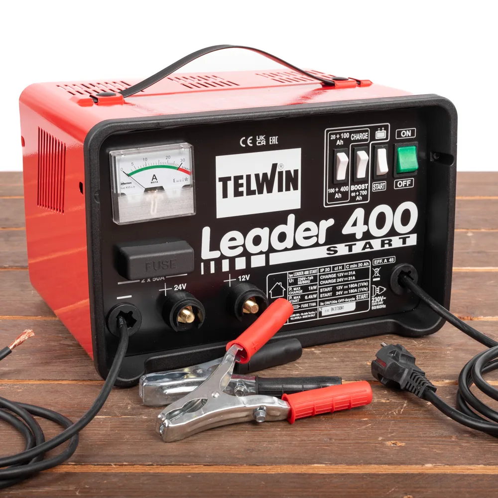 acculader Leader 400 Start van Telwin – productafbeelding