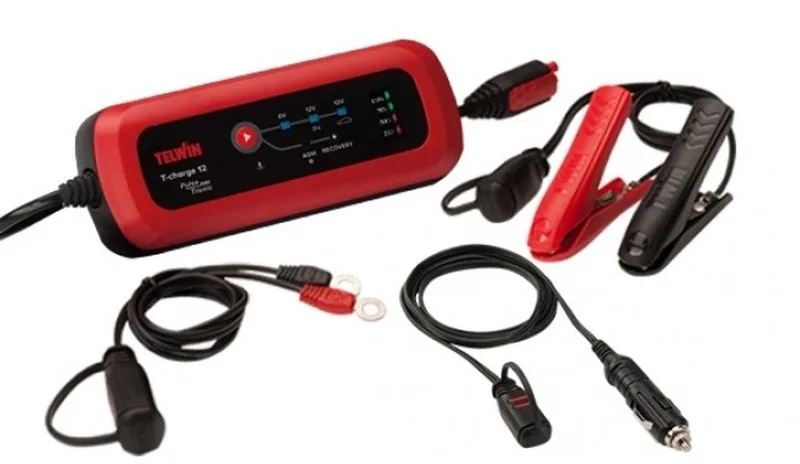 Acculader T-Charge 12 - Voor 6 en 12 V 4A von Telwin – Produktbild