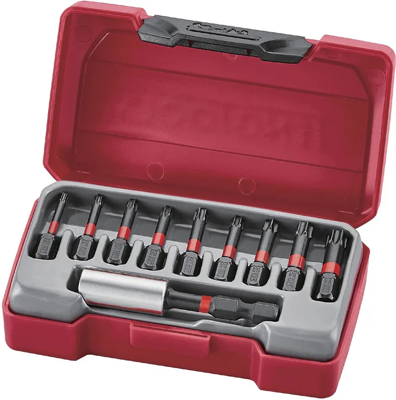 10-delige bitset TX Teng Tools TMTX10 van Teng Tools, Grijs – productafbeelding