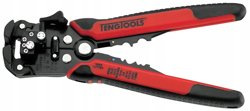 CP60 Automatische Kabelstripper & Krimptang by Teng Tools, Red – product image
