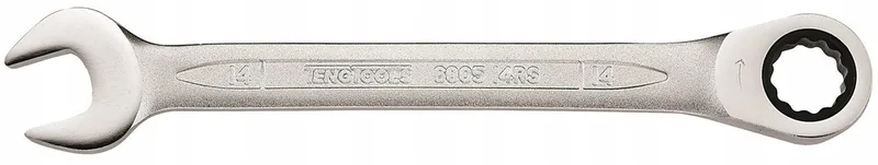 Dopsleutel met ratel 24 mm - Chroom-vanadium staal by Teng Tools – product image