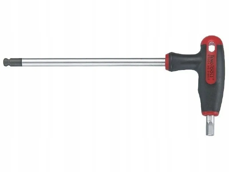 Inbussleutel 2mm met T-greep, 30° kantelbereik von Teng Tools, Schwarz – Produktbild