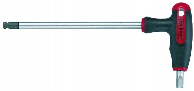 Inbussleutel 5 mm met T-greep de Teng Tools, Noir – image du produit