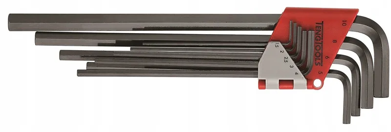 Inbussleutelset Lang 9 Delig Chroom-Vanadium by Teng Tools – product image